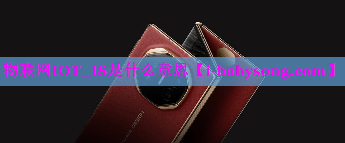 物联网IOT_IS是什么意思